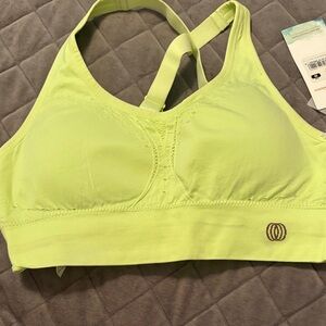 Balance Collection Neon Yellow Sports Bra